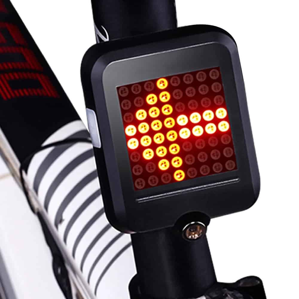You Can Use The Automatic Direction Indicator Bicycle Rear Light